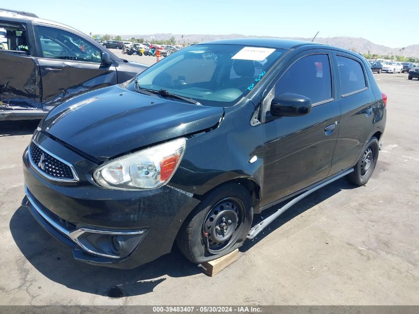 2018 Mitsubishi Mirage Es VIN: ML32A3HJ6JH002068 Lot: 39483407