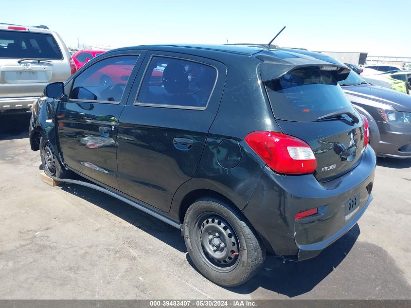 2018 Mitsubishi Mirage Es VIN: ML32A3HJ6JH002068 Lot: 39483407