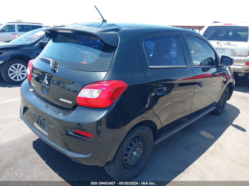 2018 Mitsubishi Mirage Es VIN: ML32A3HJ6JH002068 Lot: 39483407