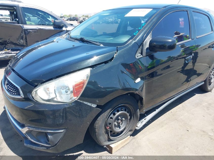 2018 Mitsubishi Mirage Es VIN: ML32A3HJ6JH002068 Lot: 39483407