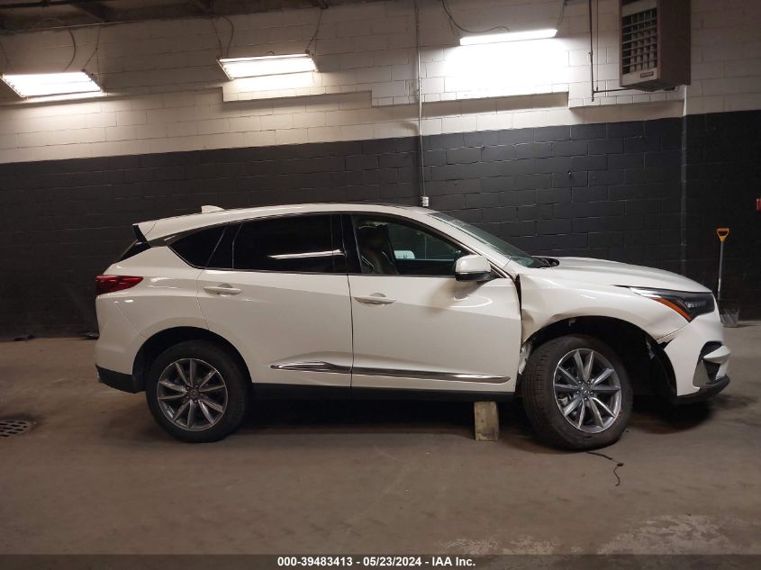 2019 Acura Rdx Technology Package VIN: 5J8TC2H57KL001889 Lot: 39483413