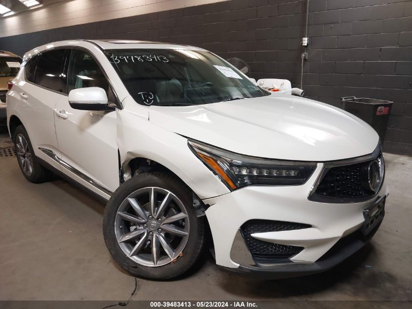 2019 Acura Rdx Technology Package VIN: 5J8TC2H57KL001889 Lot: 39483413