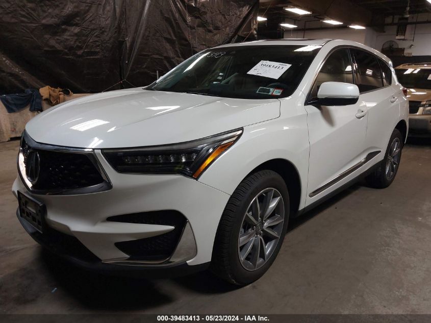 2019 Acura Rdx Technology Package VIN: 5J8TC2H57KL001889 Lot: 39483413