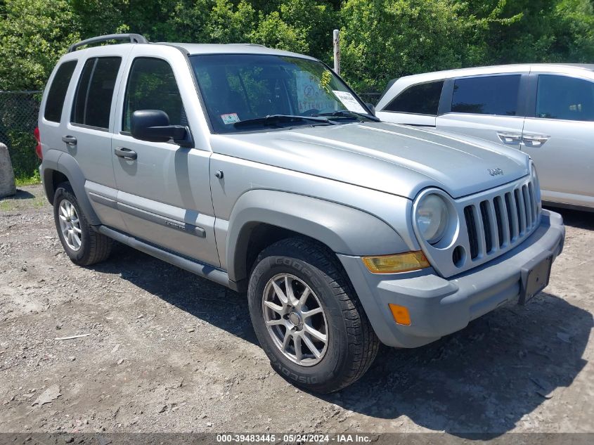 2005 Jeep Liberty Sport VIN: 1J4GL48K35W666738 Lot: 39483445