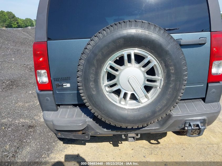 2007 Hummer H3 Suv VIN: 5GTDN13E578144339 Lot: 39483448