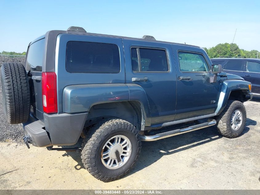 2007 Hummer H3 Suv VIN: 5GTDN13E578144339 Lot: 39483448