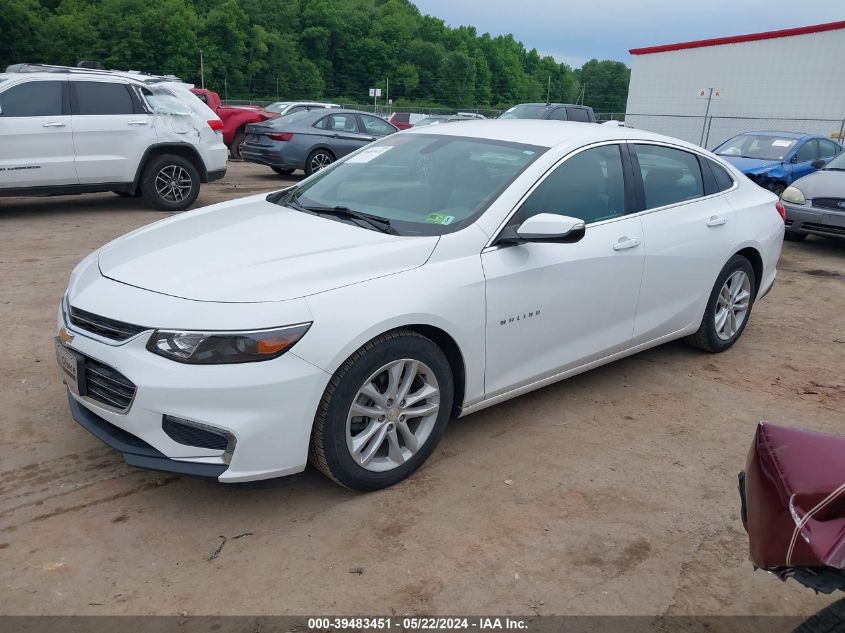 2018 Chevrolet Malibu Lt VIN: 1G1ZD5STXJF268111 Lot: 39483451