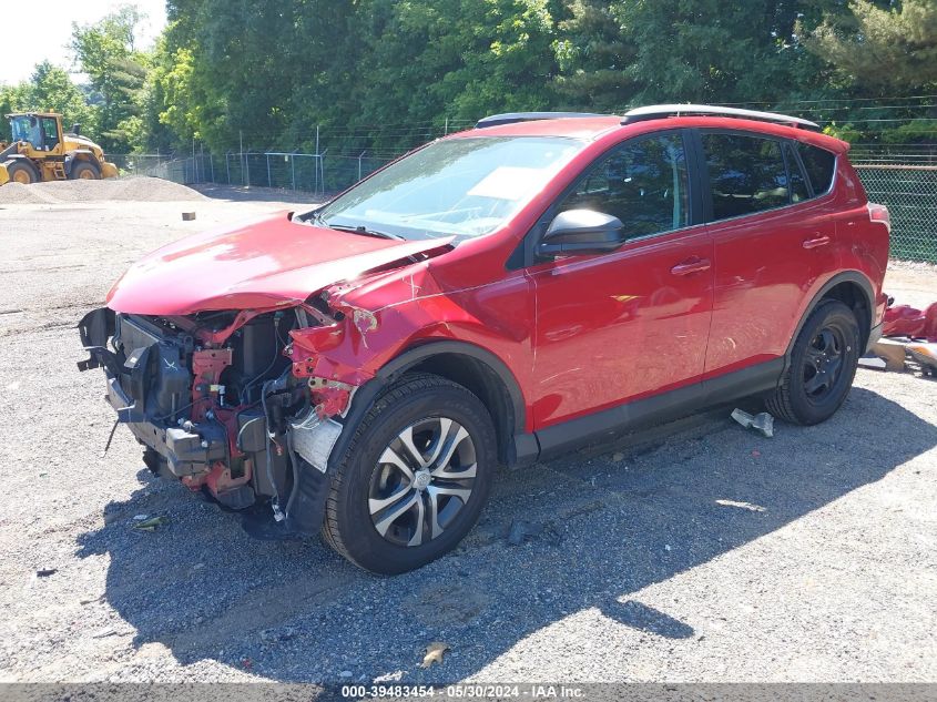 2016 Toyota Rav4 Le VIN: 2T3BFREV8GW458939 Lot: 39483454