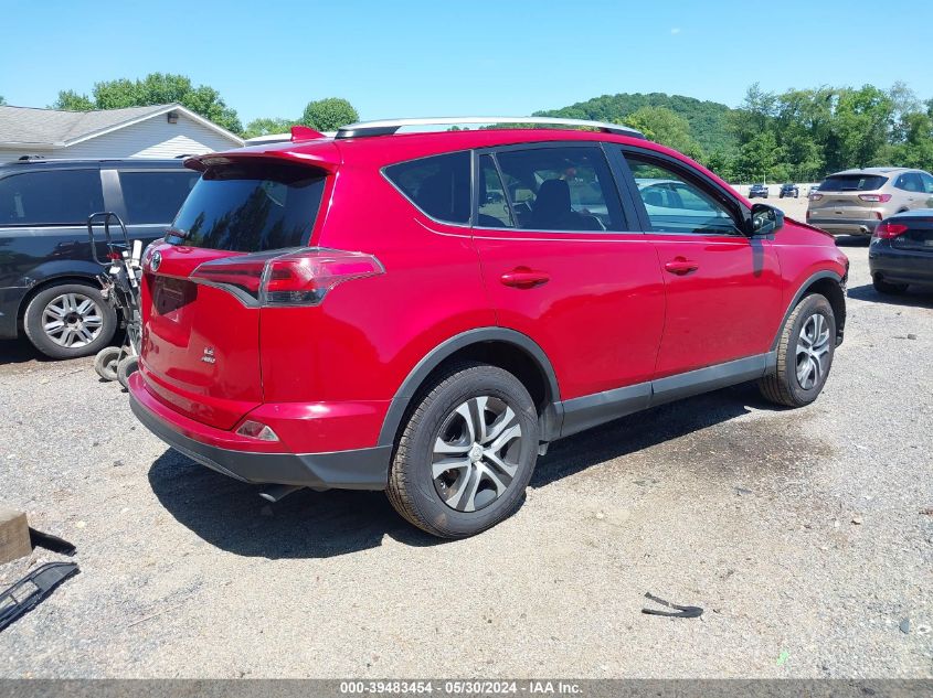 2016 Toyota Rav4 Le VIN: 2T3BFREV8GW458939 Lot: 39483454