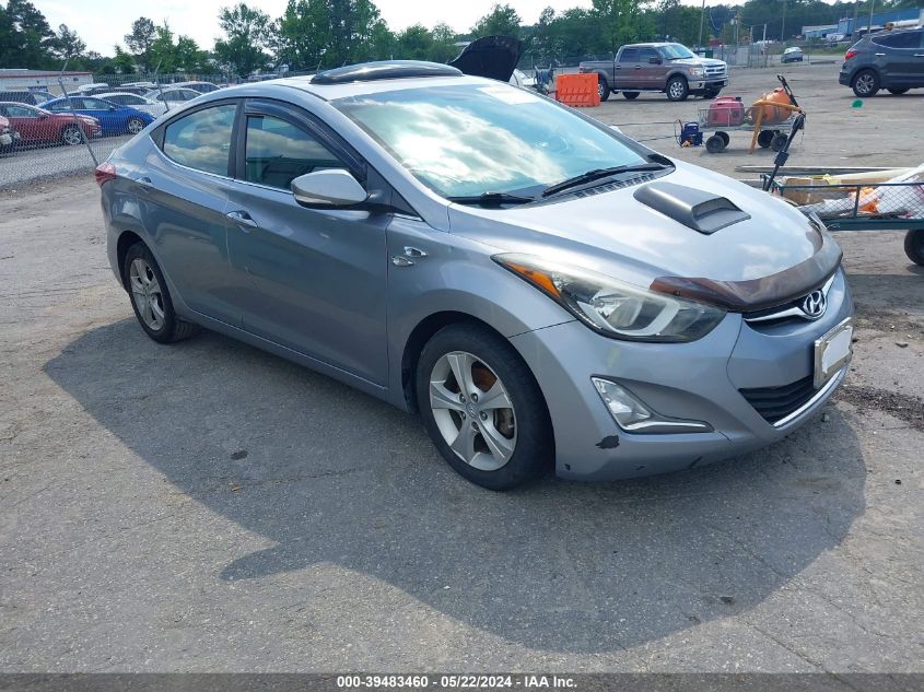 2016 Hyundai Elantra Value Edition VIN: 5NPDH4AE7GH731811 Lot: 39483460