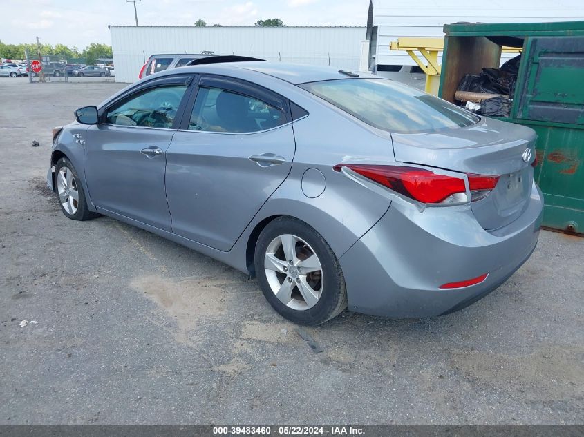 2016 Hyundai Elantra Value Edition VIN: 5NPDH4AE7GH731811 Lot: 39483460