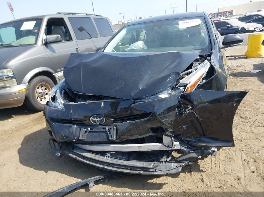 2022 Toyota Prius Le VIN: JTDKAMFU2N3166761 Lot: 39483463