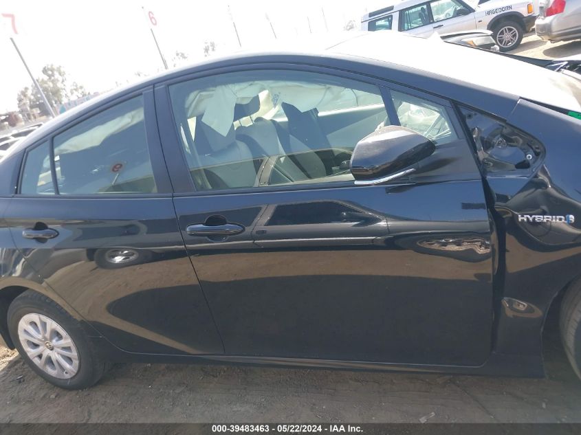 2022 Toyota Prius Le VIN: JTDKAMFU2N3166761 Lot: 39483463