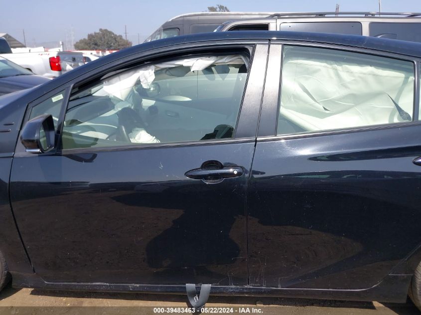 2022 Toyota Prius Le VIN: JTDKAMFU2N3166761 Lot: 39483463