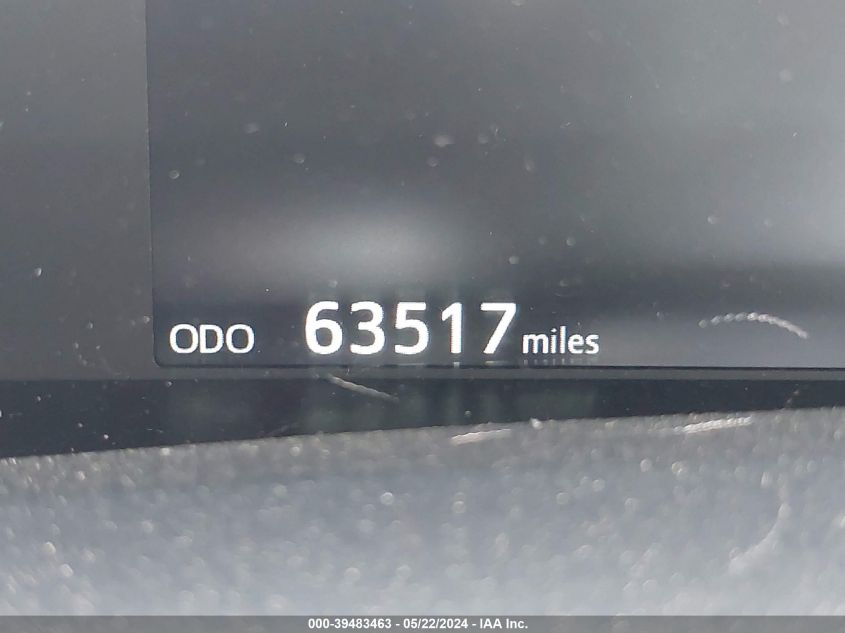 2022 Toyota Prius Le VIN: JTDKAMFU2N3166761 Lot: 39483463