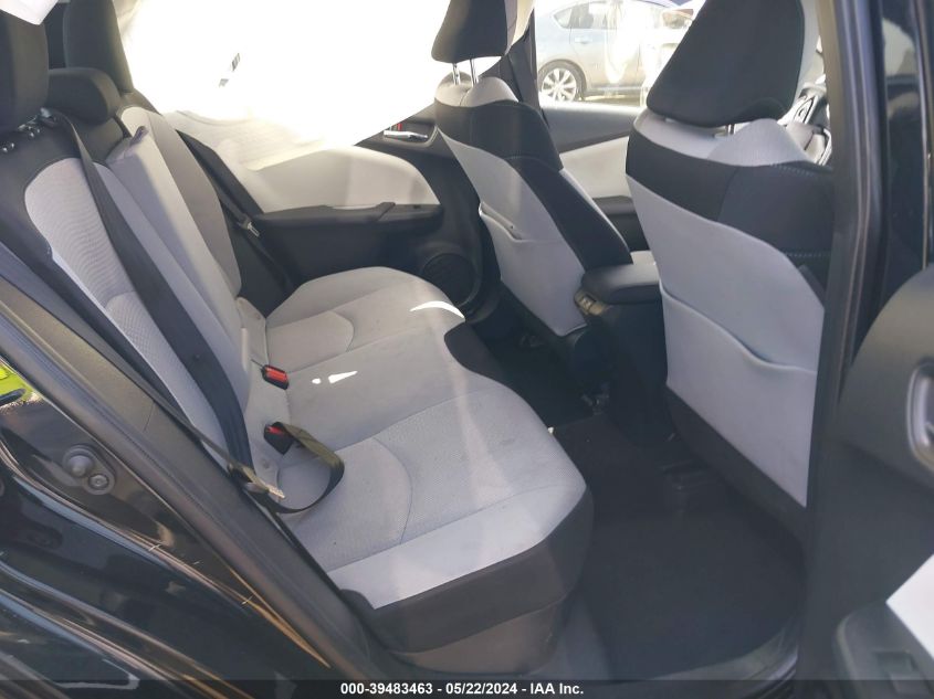 2022 Toyota Prius Le VIN: JTDKAMFU2N3166761 Lot: 39483463