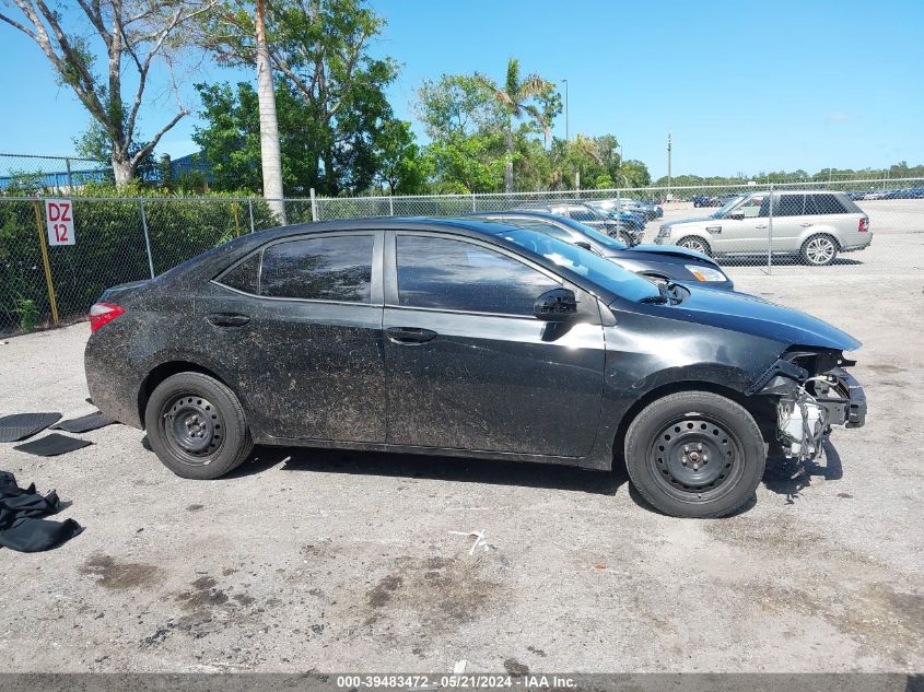 2015 Toyota Corolla Le VIN: 2T1BURHE0FC409468 Lot: 39483472