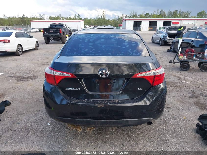 2015 Toyota Corolla Le VIN: 2T1BURHE0FC409468 Lot: 39483472