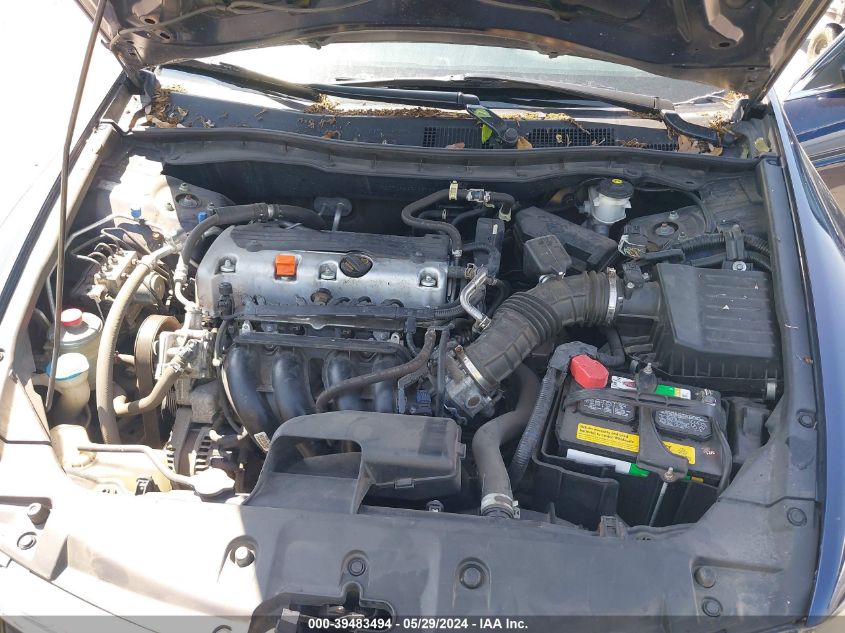 2011 Honda Accord 2.4 Lx VIN: 1HGCP2F33BA037662 Lot: 39483494