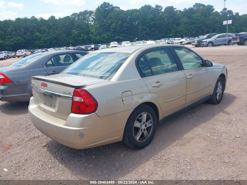 2005 Chevrolet Malibu Ls VIN: 1G1ZT52865F315560 Lot: 39483498