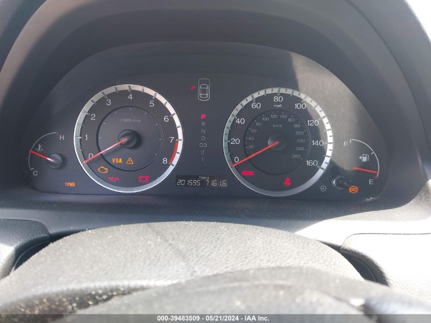 2009 Honda Accord 2.4 Ex-L VIN: 1HGCP26899A195557 Lot: 39483509