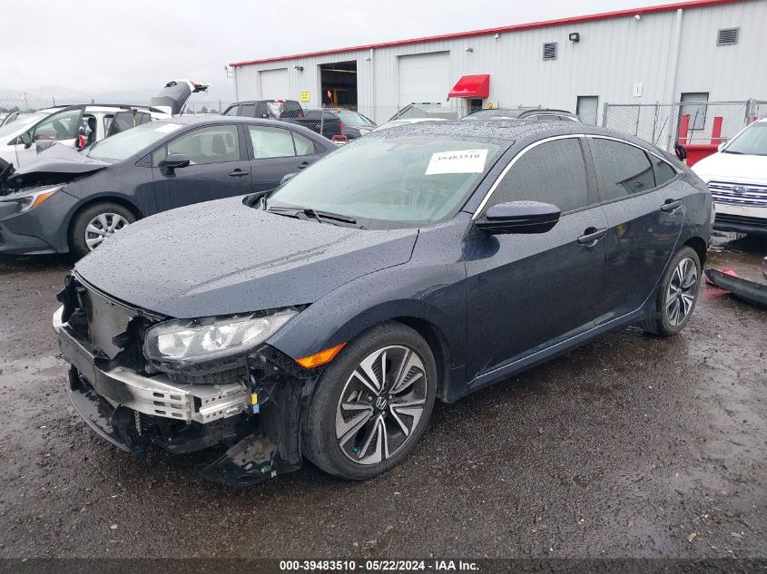 2017 Honda Civic Ex-T VIN: 19XFC1F38HE206341 Lot: 39483510