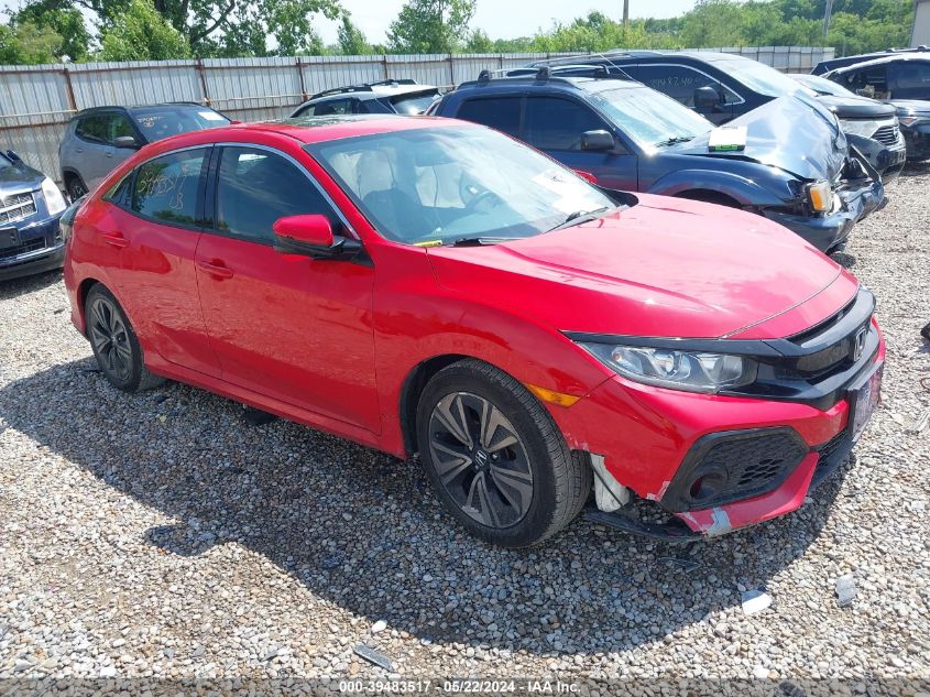 2018 Honda Civic Hatchback Ex VIN: SHHFK7H53JU220909 Lot: 39483517