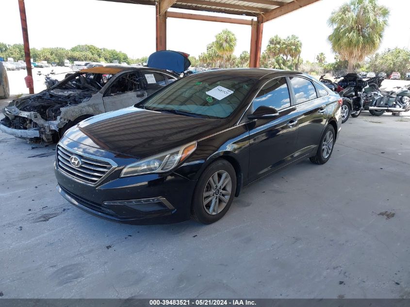 2015 Hyundai Sonata Eco VIN: 5NPE24AA9FH116453 Lot: 39483521