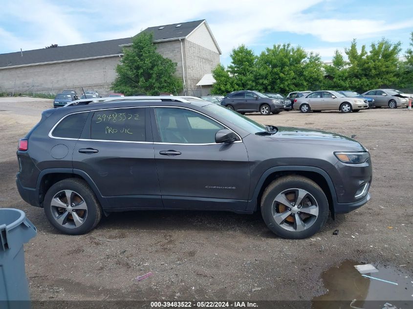 2019 Jeep Cherokee Limited 4X4 VIN: 1C4PJMDNXKD243920 Lot: 39483522