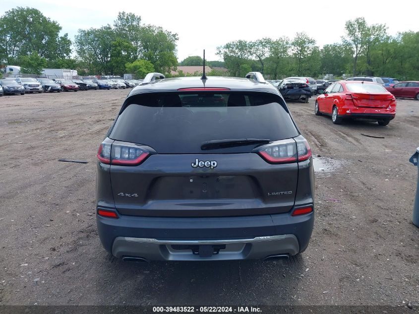 2019 Jeep Cherokee Limited 4X4 VIN: 1C4PJMDNXKD243920 Lot: 39483522