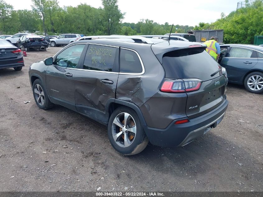 2019 Jeep Cherokee Limited 4X4 VIN: 1C4PJMDNXKD243920 Lot: 39483522