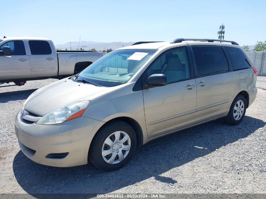 2010 Toyota Sienna Le VIN: 5TDKK4CC0AS313550 Lot: 39483532