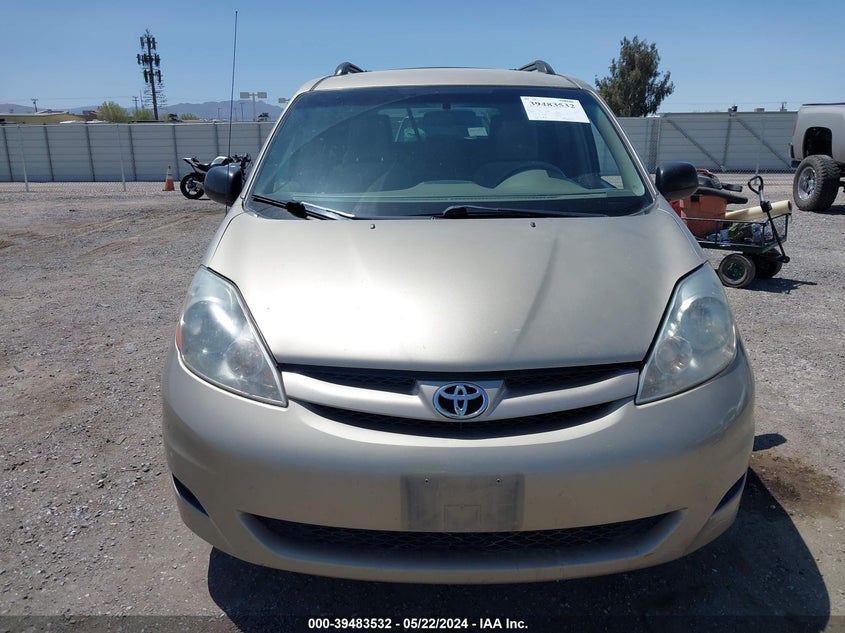 2010 Toyota Sienna Le VIN: 5TDKK4CC0AS313550 Lot: 39483532