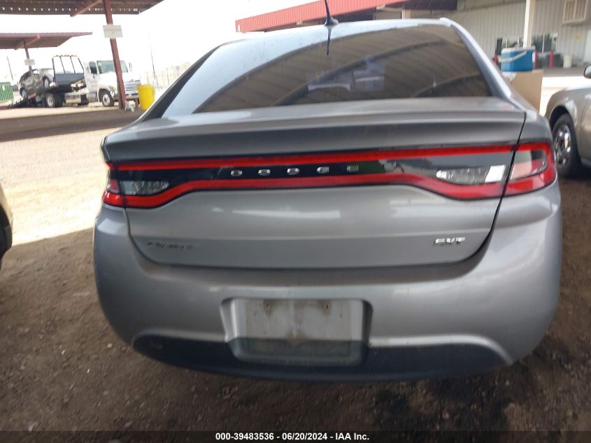 2016 Dodge Dart Sxt VIN: 1C3CDFBB5GD613709 Lot: 39483536