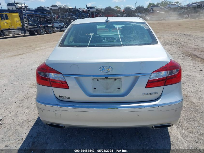 2013 Hyundai Genesis 3.8 VIN: KMHGC4DD7DU231255 Lot: 39483543