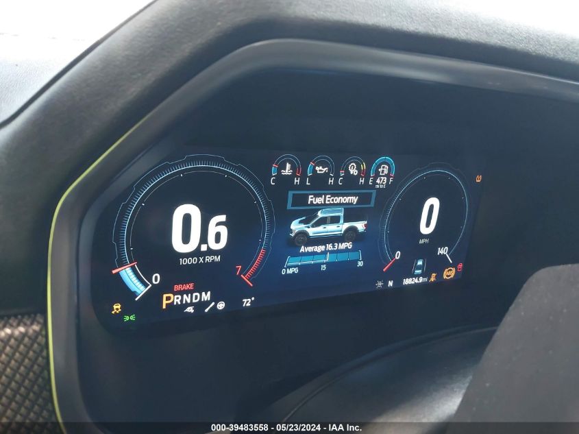 2022 Ford F-150 Raptor VIN: 1FTFW1RG8NFA06471 Lot: 39483558