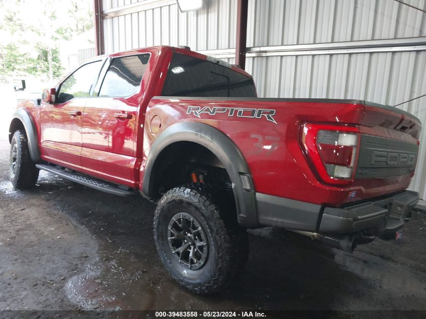 2022 FORD F-150 RAPTOR - 1FTFW1RG8NFA06471