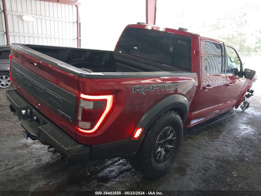 2022 FORD F-150 RAPTOR - 1FTFW1RG8NFA06471