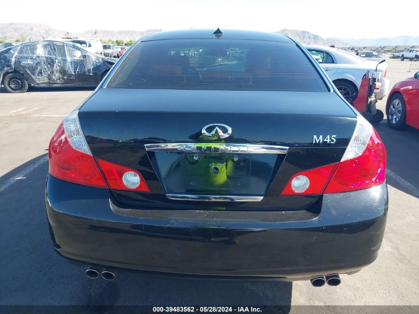 2006 Infiniti M45 VIN: JNKBY01E26M201930 Lot: 39483562