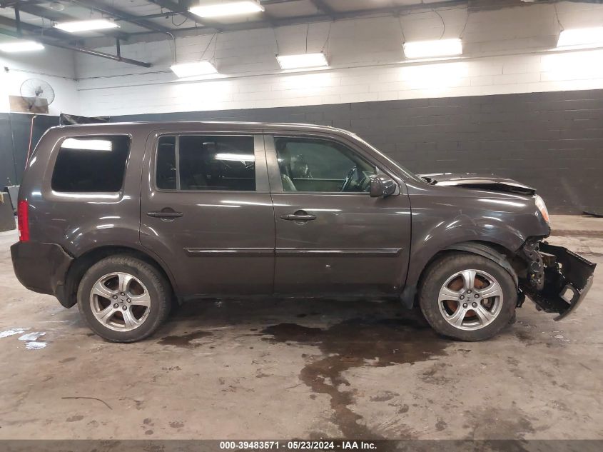 2014 Honda Pilot Ex-L VIN: 5FNYF4H50EB010691 Lot: 39483571