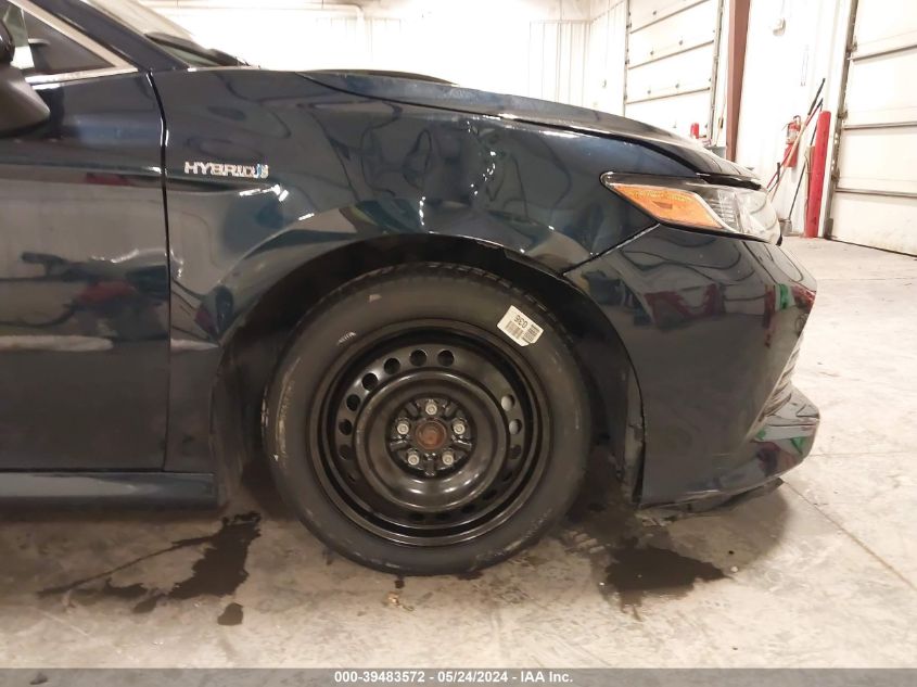 2020 Toyota Camry Le Hybrid VIN: 4T1C31AK7LU541372 Lot: 39483572