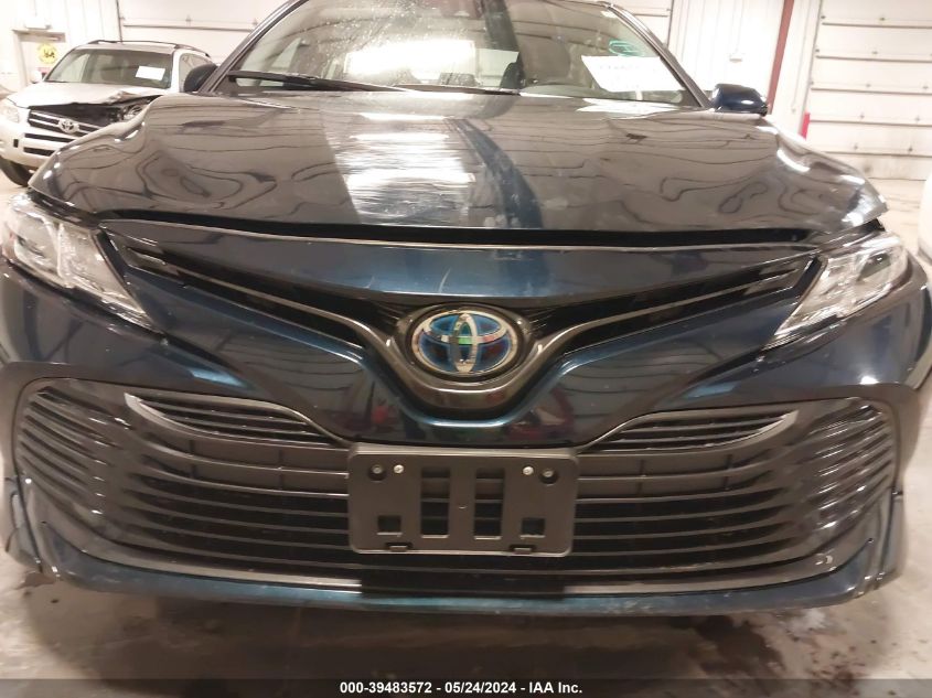 2020 Toyota Camry Le Hybrid VIN: 4T1C31AK7LU541372 Lot: 39483572