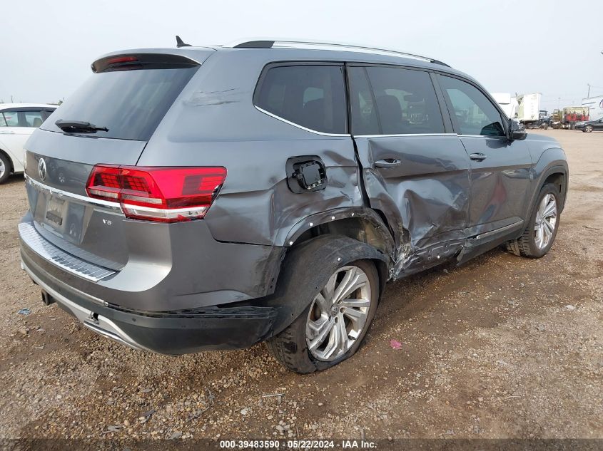 2020 Volkswagen Atlas 3.6L V6 Sel VIN: 1V2ER2CAXLC504830 Lot: 39483590