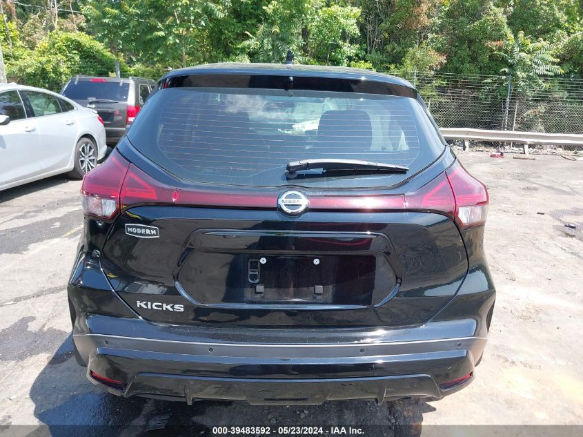 2021 Nissan Kicks S Xtronic Cvt VIN: 3N1CP5BV9ML503679 Lot: 39483592