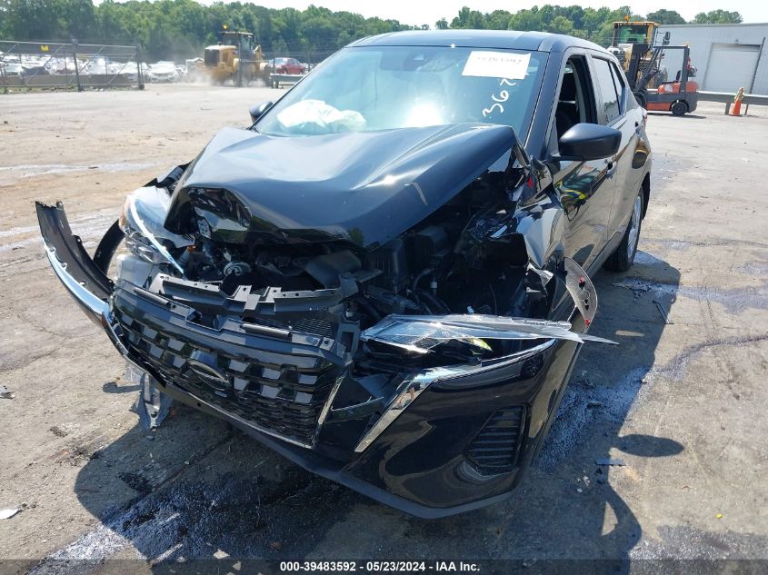 2021 Nissan Kicks S Xtronic Cvt VIN: 3N1CP5BV9ML503679 Lot: 39483592