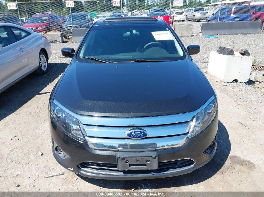 2012 Ford Fusion Se VIN: 3FAHP0HA1CR317498 Lot: 39483593