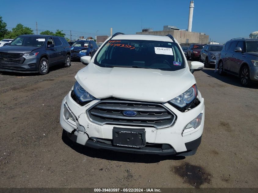 2018 Ford Ecosport Se VIN: MAJ3P1TEXJC230298 Lot: 39483597