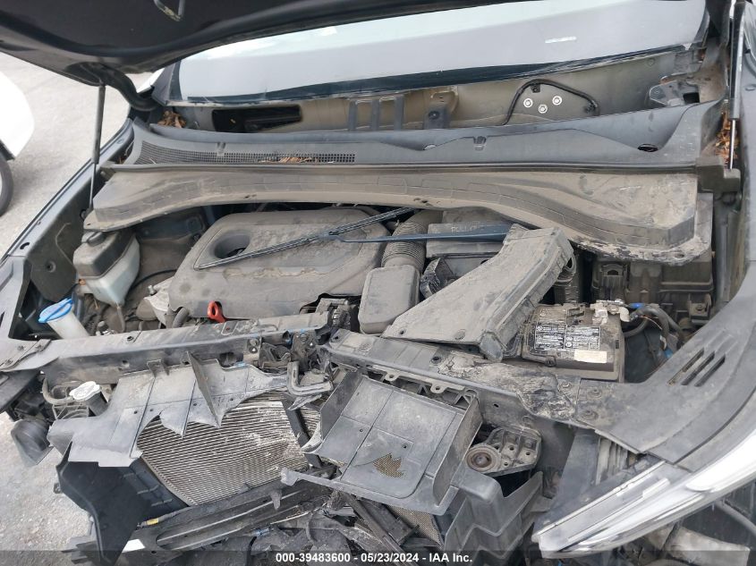 2020 Hyundai Santa Fe Se VIN: 5NMS23AD3LH180326 Lot: 39483600