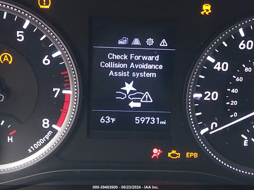 2020 Hyundai Santa Fe Se VIN: 5NMS23AD3LH180326 Lot: 39483600