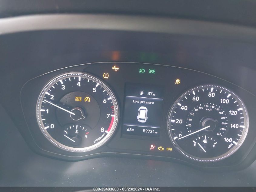 2020 Hyundai Santa Fe Se VIN: 5NMS23AD3LH180326 Lot: 39483600